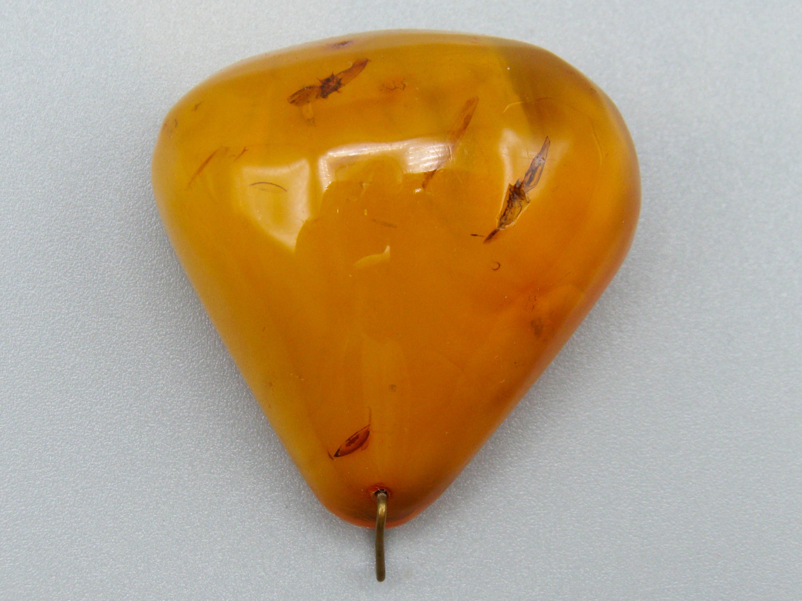 Antique Baltic Natural Amber Pendant - Kingdom of Antique Arts
