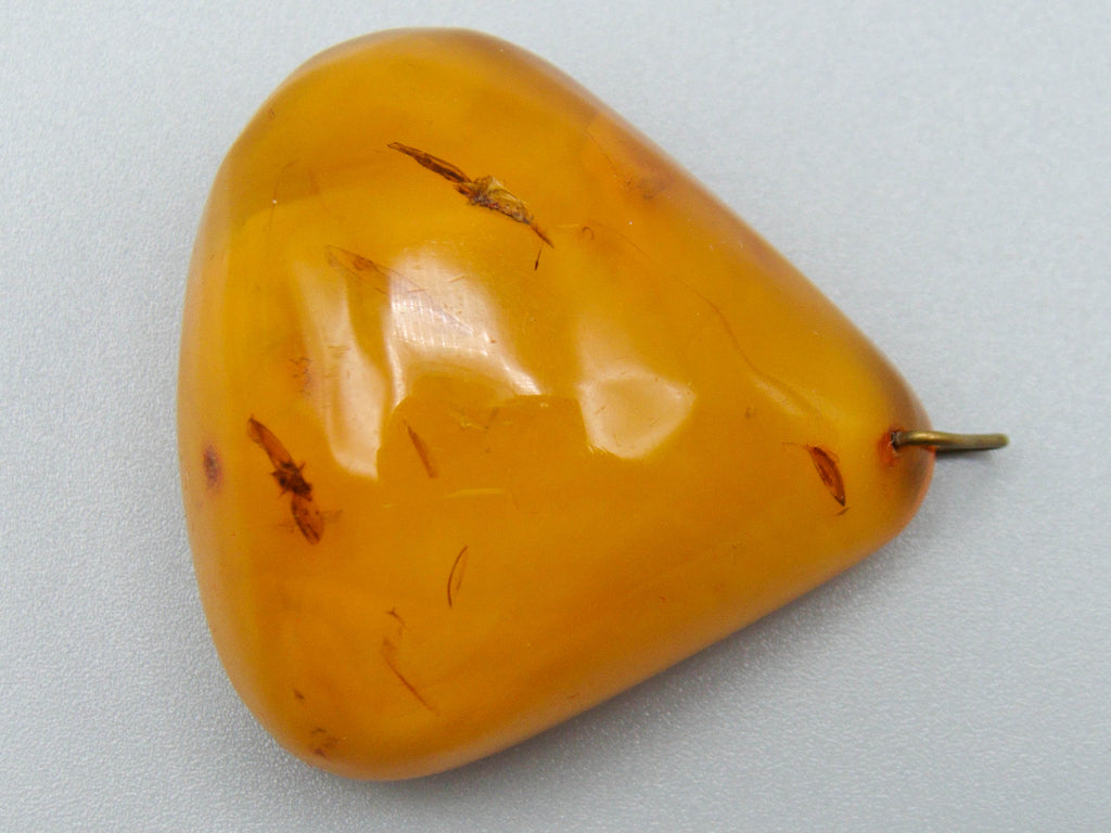 Antique Baltic Natural Amber Pendant - Kingdom of Antique Arts
