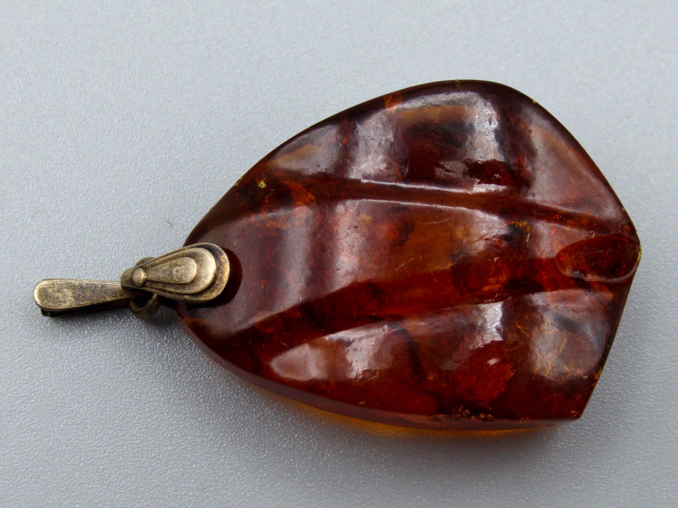Antique Baltic Natural Amber Pendant - Kingdom of Antique Arts