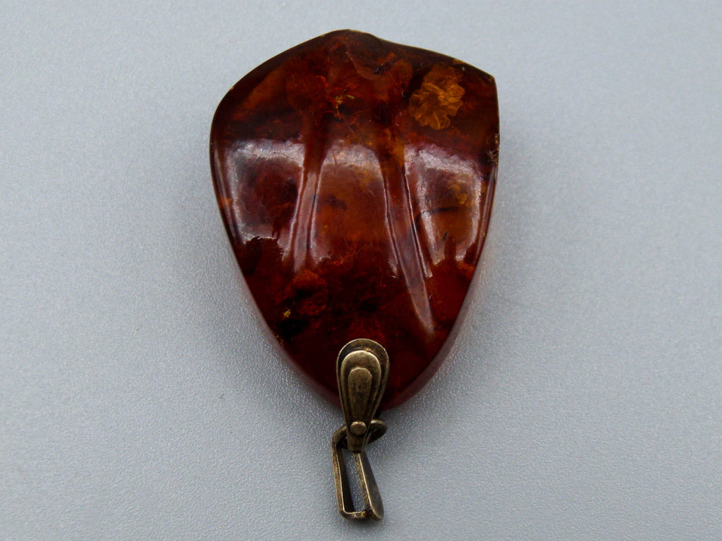 Antique Baltic Natural Amber Pendant - Kingdom of Antique Arts