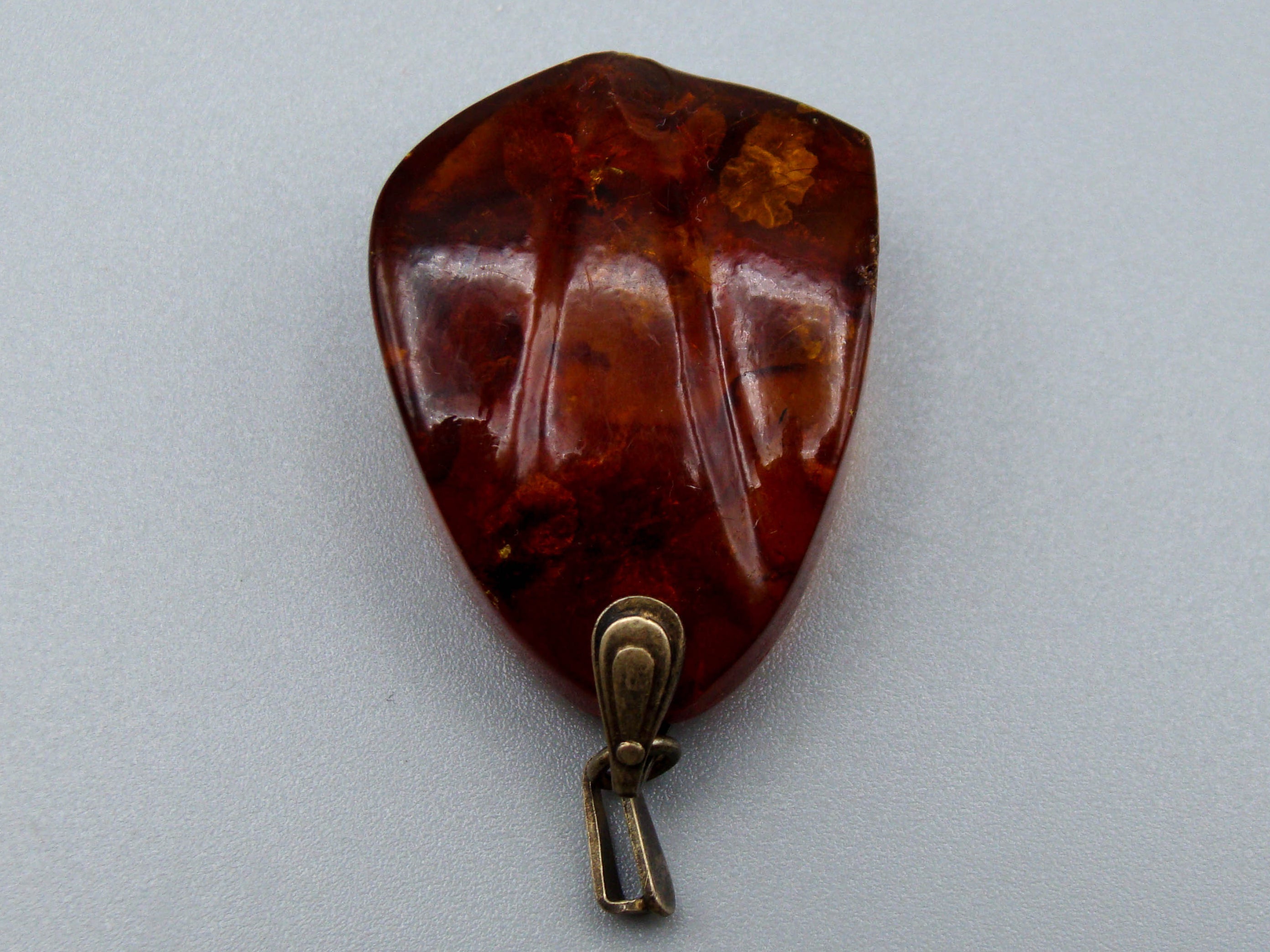 Antique Baltic Natural Amber Pendant - Kingdom of Antique Arts