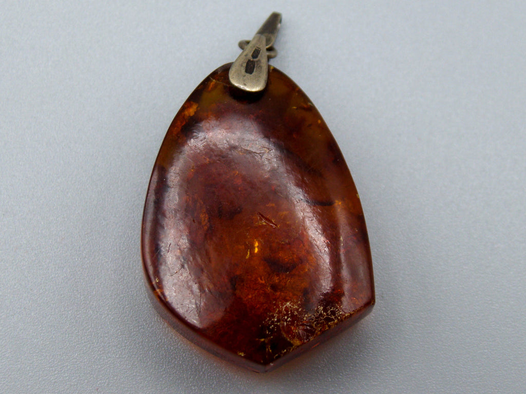 Antique Baltic Natural Amber Pendant - Kingdom of Antique Arts