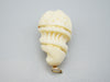 Antique Ivory, Natural Ivory, Mediterranean Ivory, handcarved Ivory, Asien Ivory, Elephant Ivory, Ivory Chain, Ivory Pendant, Gold 18K
