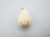 Antique Natural Elephant Ivory Pendant - Kingdom of Antique Arts