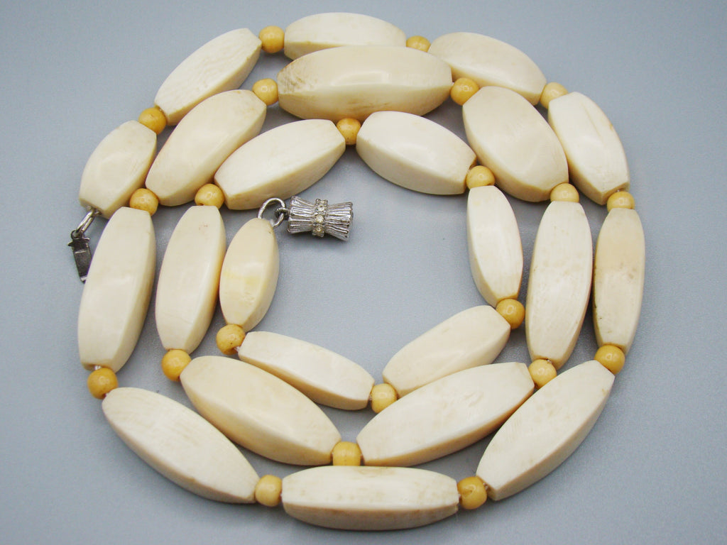 Antique Ivory, Natural Ivory, Ivory Necklace, Mediterranean Ivory, handcarved Ivory, Asien Ivory, Elephant Ivory, Ivory Chain