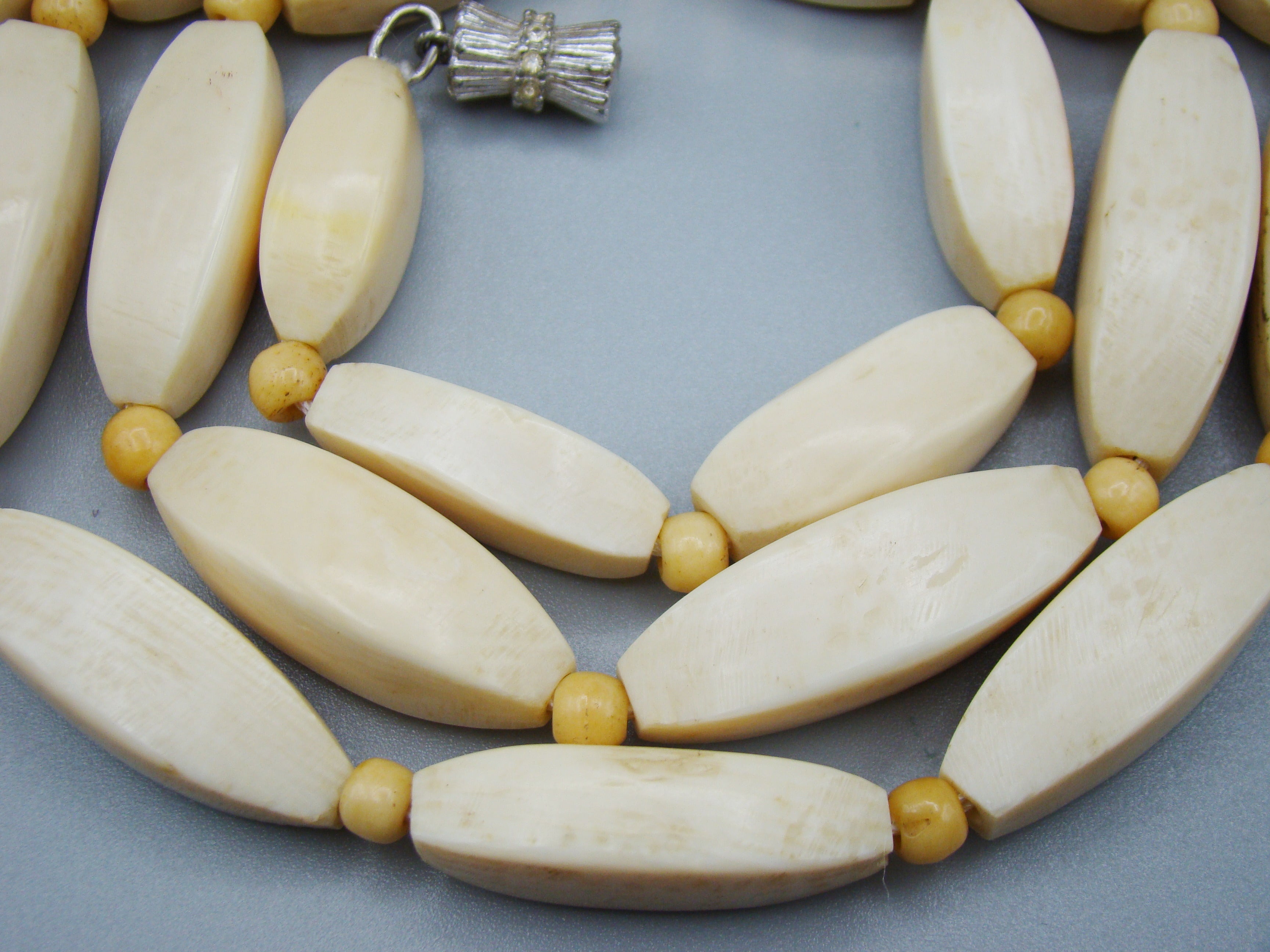 Antique Ivory, Natural Ivory, Ivory Necklace, Mediterranean Ivory, handcarved Ivory, Asien Ivory, Elephant Ivory, Ivory Chain