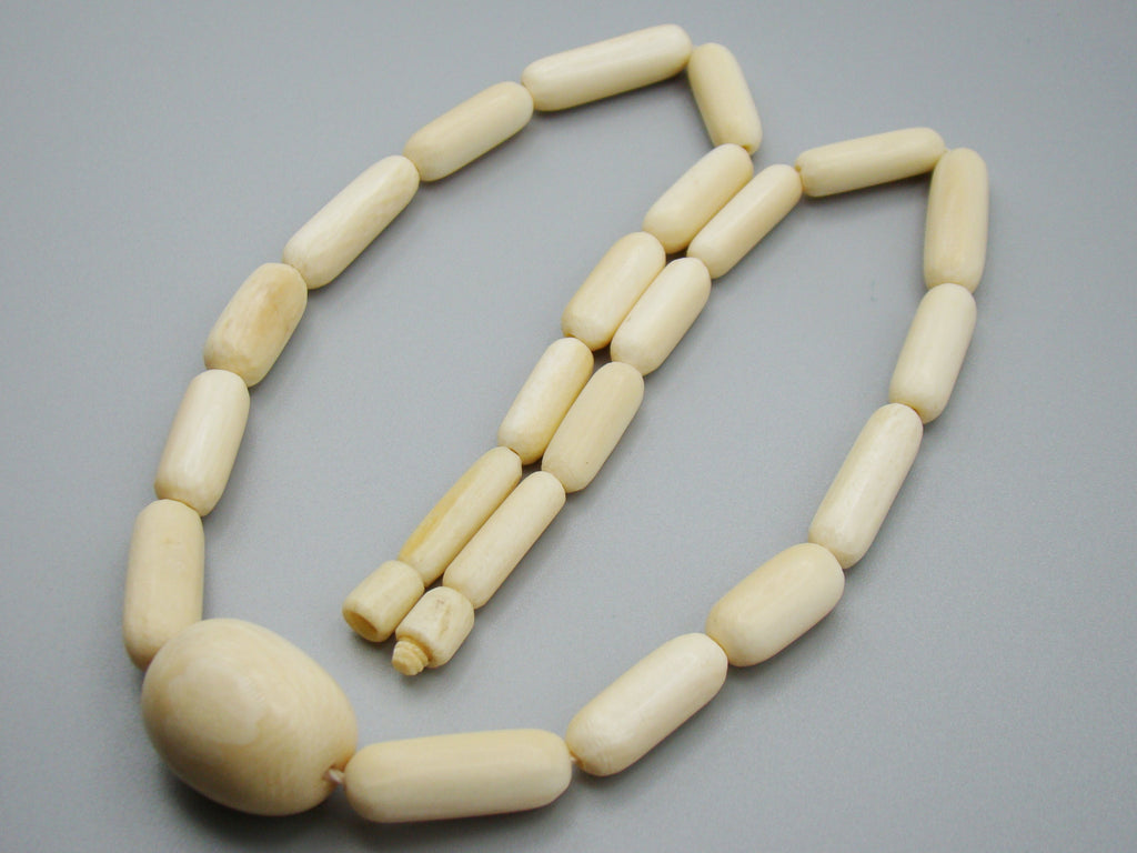 Antique Ivory, Natural Ivory, Ivory Necklace, Mediterranean Ivory, handcarved Ivory, Asien Ivory, Elephant Ivory, Ivory Chain