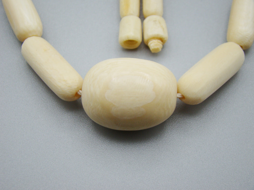 Antique Ivory, Natural Ivory, Ivory Necklace, Mediterranean Ivory, handcarved Ivory, Asien Ivory, Elephant Ivory, Ivory Chain