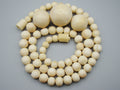Antique Ivory, Natural Ivory, Ivory Necklace, Mediterranean Ivory, handcarved Ivory, Asien Ivory, Elephant Ivory, Ivory Chain