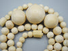Antique Natural Elephant Ivory Necklace - Kingdom of Antique Arts