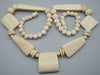 Antique Ivory, Natural Ivory, Ivory Necklace, Mediterranean Ivory, handcarved Ivory, Asien Ivory, Elephant Ivory, Ivory Chain