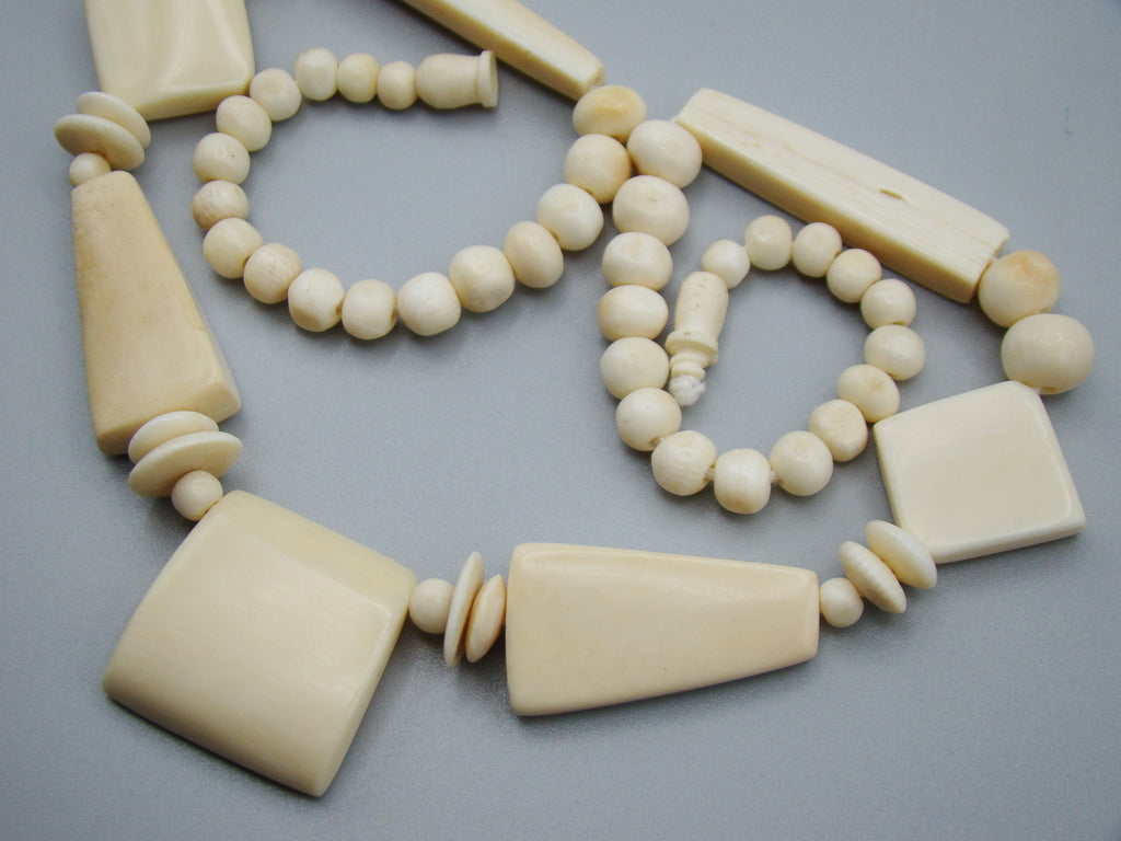 Antique Ivory, Natural Ivory, Ivory Necklace, Mediterranean Ivory, handcarved Ivory, Asien Ivory, Elephant Ivory, Ivory Chain