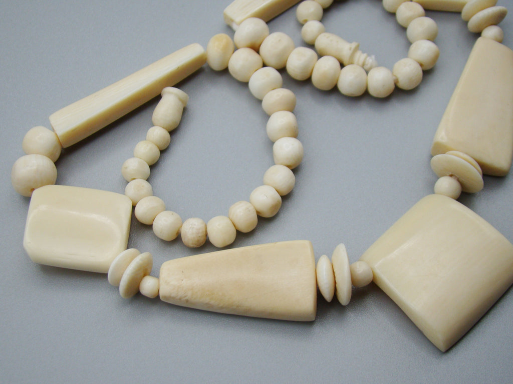 Antique Ivory, Natural Ivory, Ivory Necklace, Mediterranean Ivory, handcarved Ivory, Asien Ivory, Elephant Ivory, Ivory Chain
