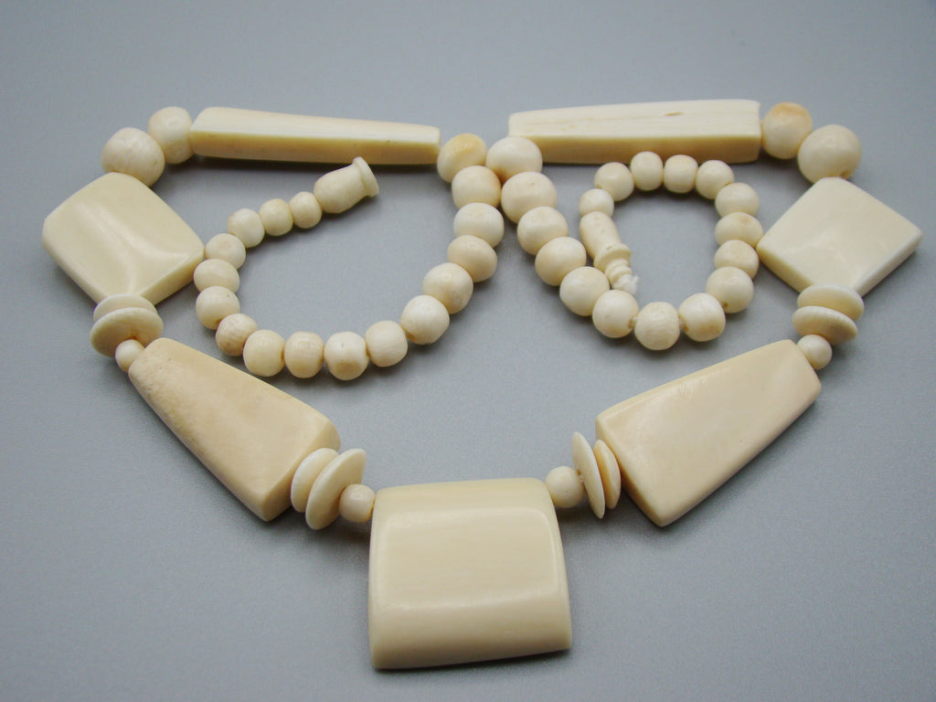 Antique Ivory, Natural Ivory, Ivory Necklace, Mediterranean Ivory, handcarved Ivory, Asien Ivory, Elephant Ivory, Ivory Chain