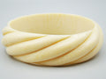 Antique Ivory, Natural Ivory, Ivory Bracelet, Mediterranean Ivory, handcarved Ivory, Asien Ivory, Elephant Ivory