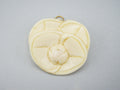 Antique Ivory, Natural Ivory, Mediterranean Ivory, handcarved Ivory, Asien Ivory, Elephant Ivory, Ivory Chain, Ivory Pendant, Gold 18K