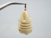 Antique Ivory, Natural Ivory, Mediterranean Ivory, handcarved Ivory, Asien Ivory, Elephant Ivory, Ivory Chain, Ivory Pendant, Gold 18K