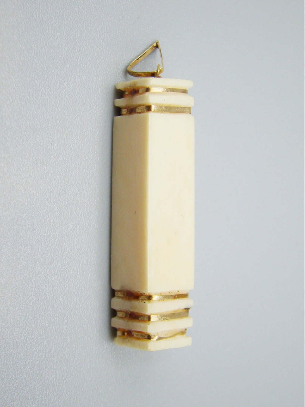 Antique Ivory, Natural Ivory, Mediterranean Ivory, handcarved Ivory, Asien Ivory, Elephant Ivory, Ivory Chain, Ivory Pendant, Gold 18K