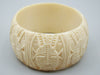 Antique Ivory, Natural Ivory, Ivory Bracelet, Mediterranean Ivory, handcarved Ivory, Asien Ivory, Elephant Ivory